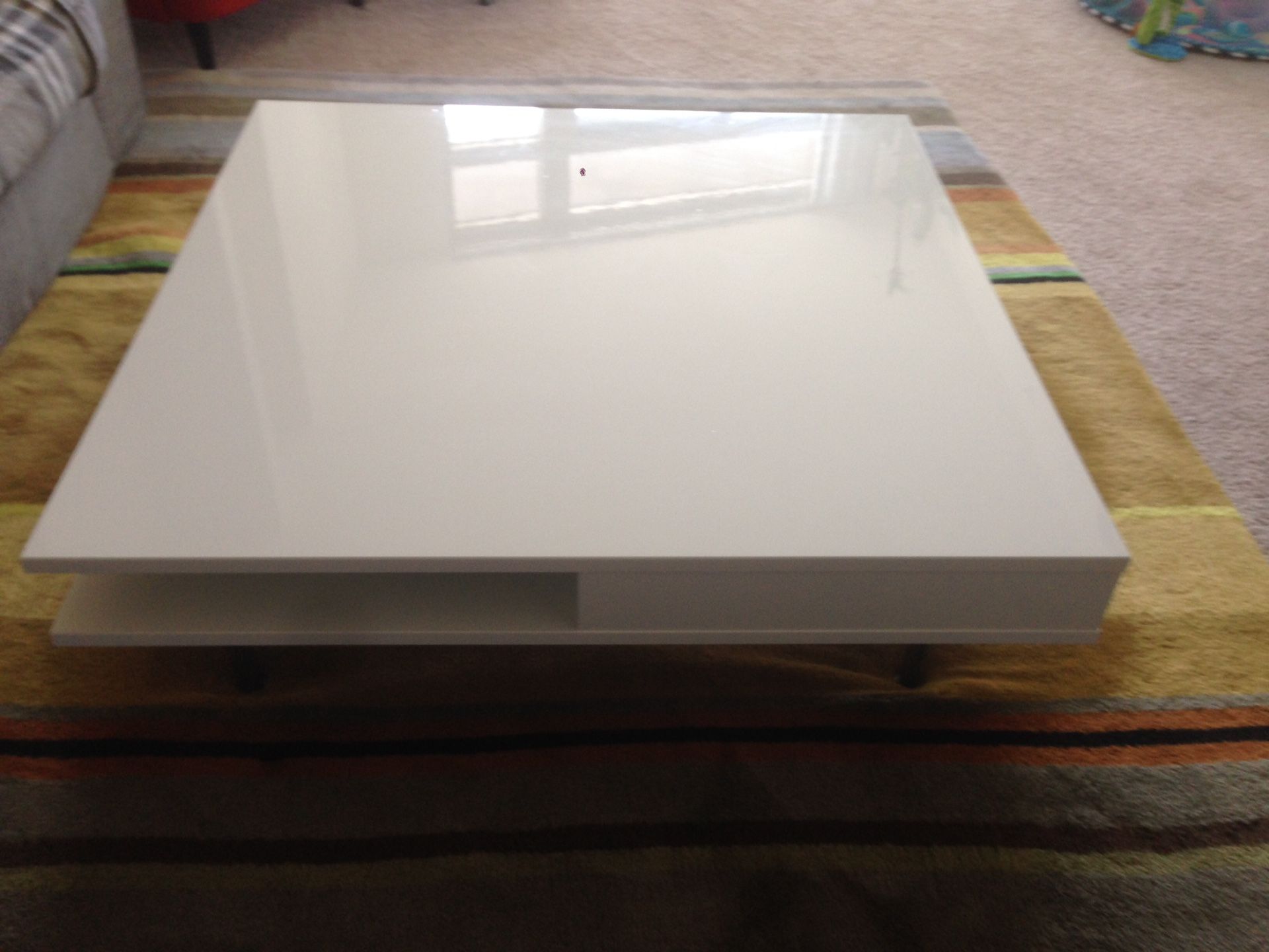 IKEA Tofteryd Coffee table | high gloss white