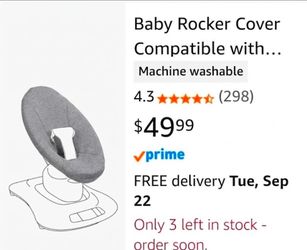 4moms mamaroo replacement zipper liner cover