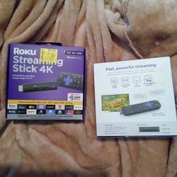 Roku Streaming stick 4k