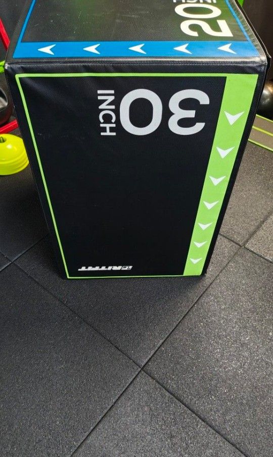 RitFit 3-in-1 Plyo Box Soft Foam Box Jump Platform