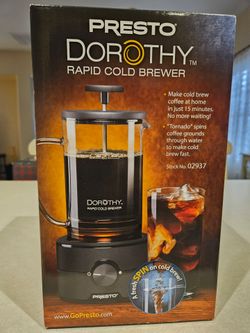 Presto Dorothy Rapid Cold Brewer – Brand New, Sealed