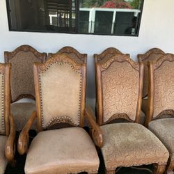 8 Chair Dining Table 