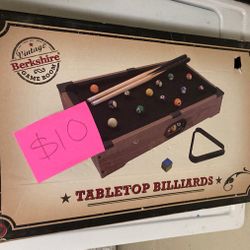 Tabletop Pool Set $10 OBO