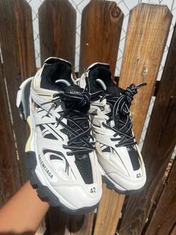 White/Black Balenciaga Tracks