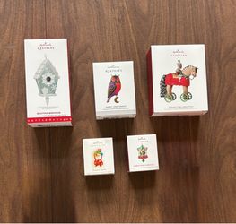 NIB Hallmark Keepsake Christmas Ornaments