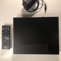 Sony Blu-Ray Player with Wired Streaming