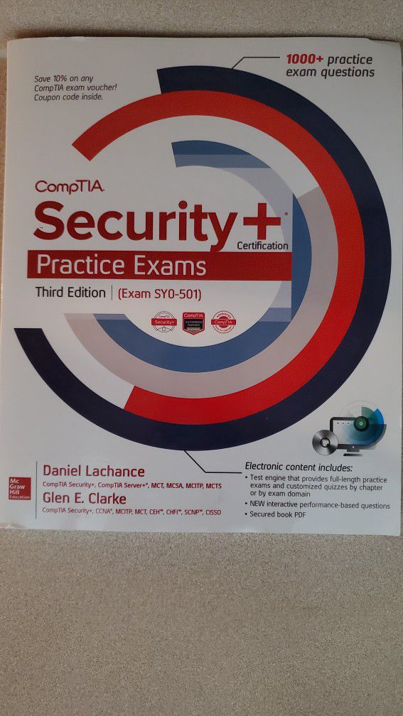 Security + 501 Book