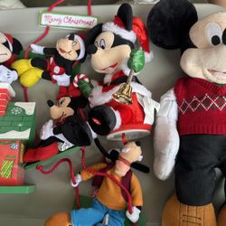 Disney Mickey Mouse Christmas Bundle Plush & Decor
