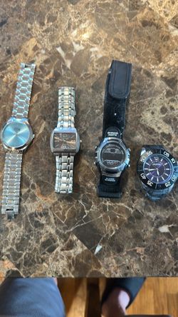 4 watches need batteries