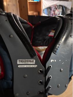 Football shoulder pads