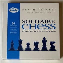 ThinkFun Brain Fitness Solitaire Chess (83400-T)