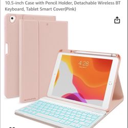 Teclado Y Funda Para iPad de 7th/8th/9th generaciòn 