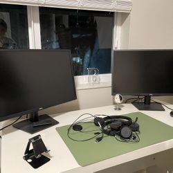 2 DELL Monitors