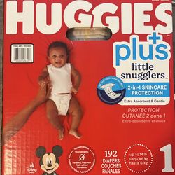 Huggies Size 1 Diapers 192 Count