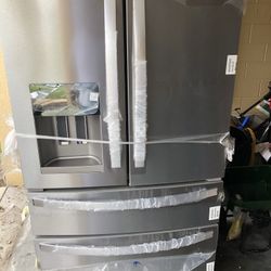 Whirlpool French 4 Door Refrigerator New