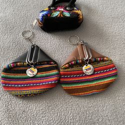 Coin Purses ( Trop & Decatur) $5.00 Each