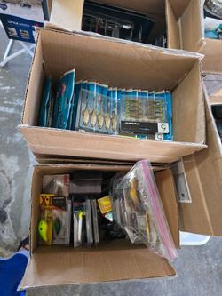 Mixed Fishing Lures and Soft Baits Lot