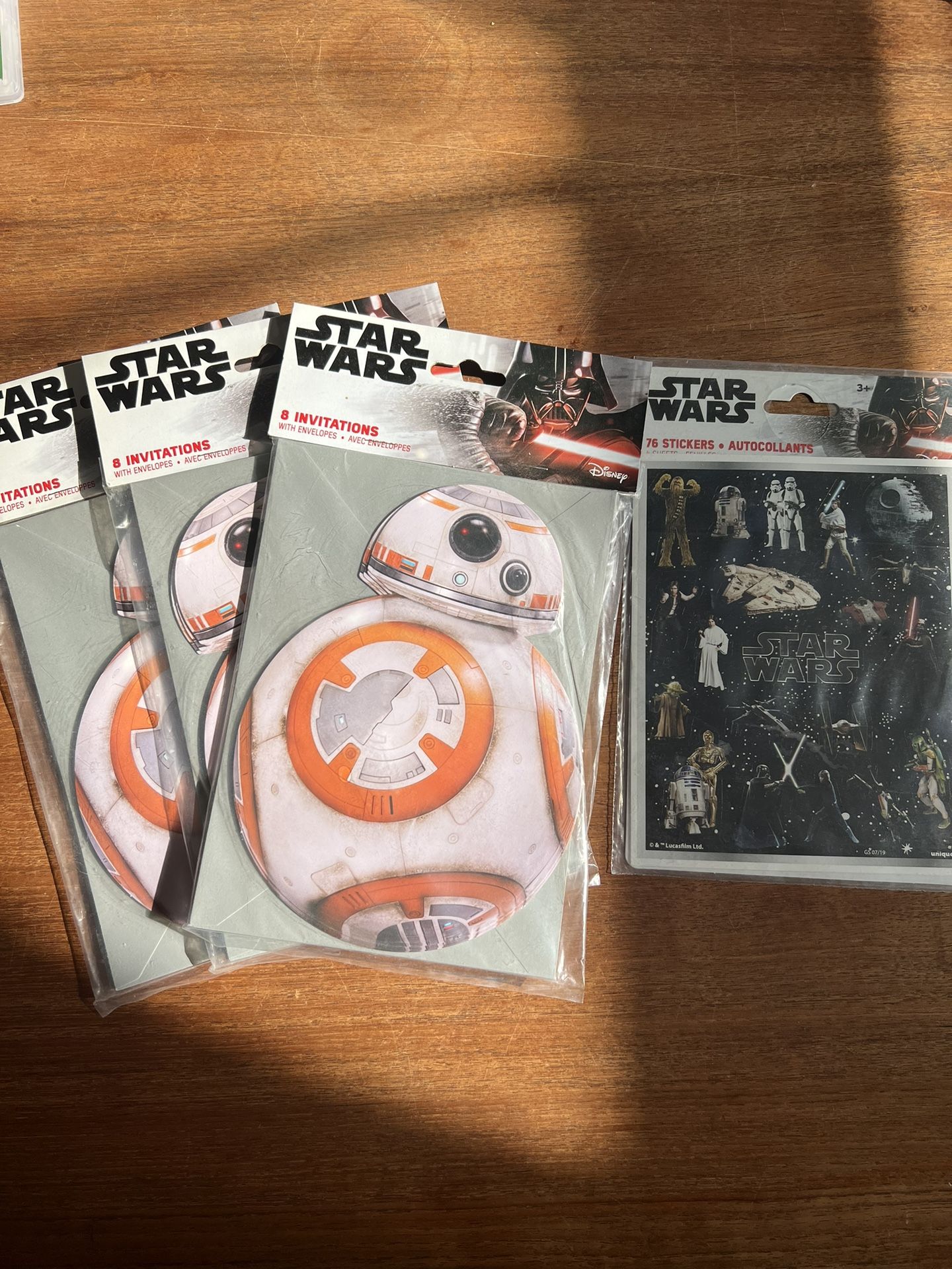 Star Wars Birthday Invites