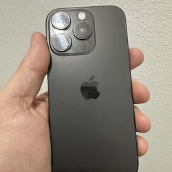 FIRM PRICE - iPhone 16 Pro 128gb Black Titanium Factory Unlocked with Case