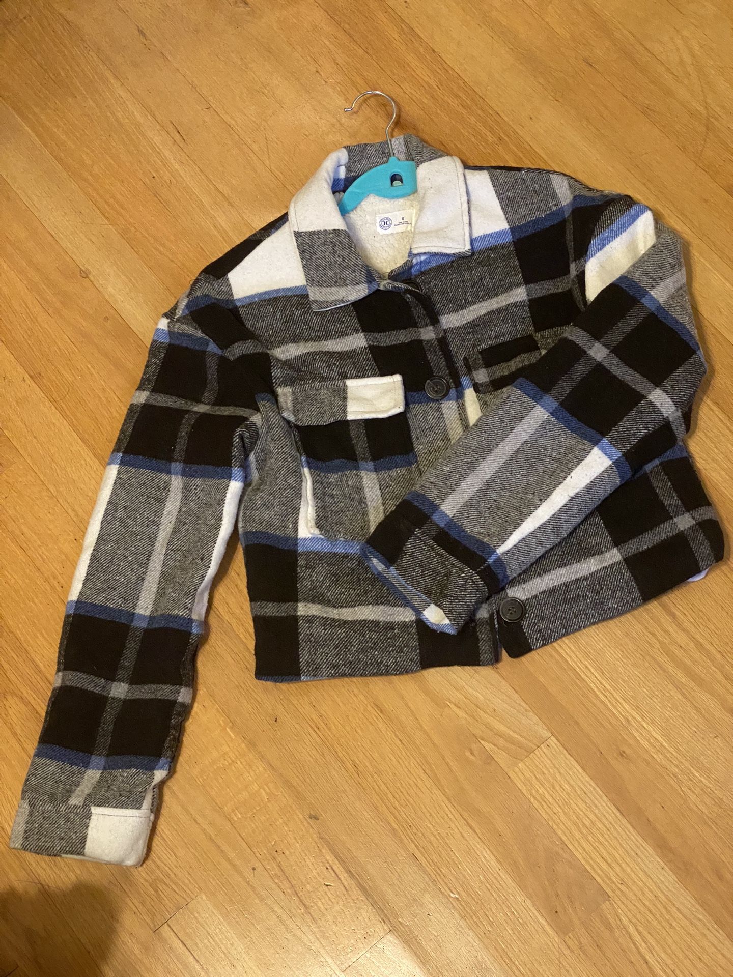 Hurley Sherpa Plaid Jacket