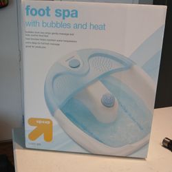 New Foot Spa With Bubbles And Heat