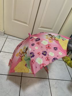 Disney Princesses pink umbrella