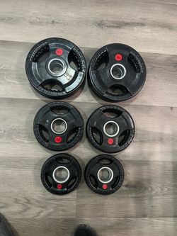 Olympic Grip Weight Plates – Multiple Sizes Available