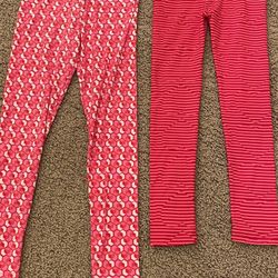 Lularoe Tween (10/12) Valentines Leggings