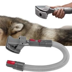 Vacuum Cleaner Hose, Compatible for Dyson V11 V10 V8 V7 V6, Vacuum Cleaner Dog Brush Hose Attachment Pet Grooming Tool.