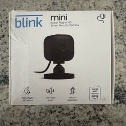 Blink mini Indoor Security Camera 