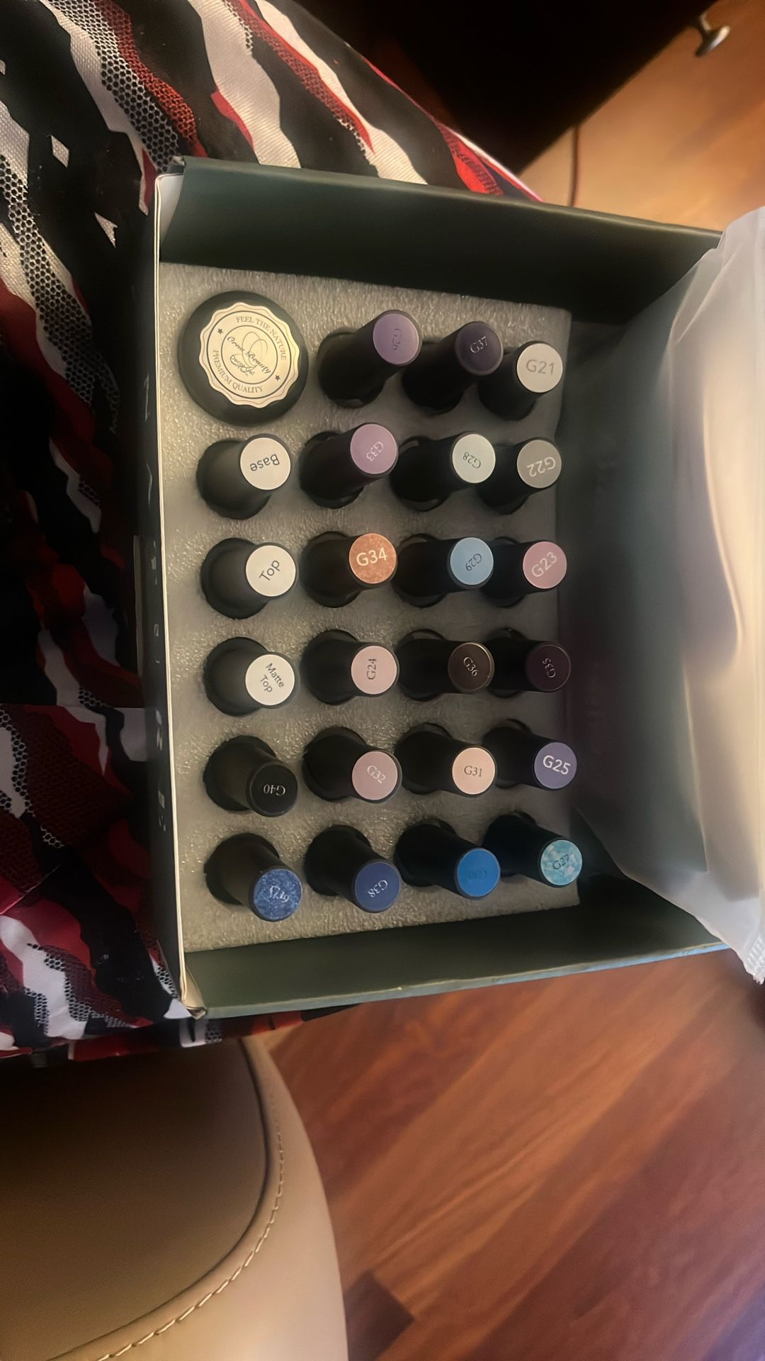 Nail Kit With Everything To Do Your Nails With A UV Nails Lamp 