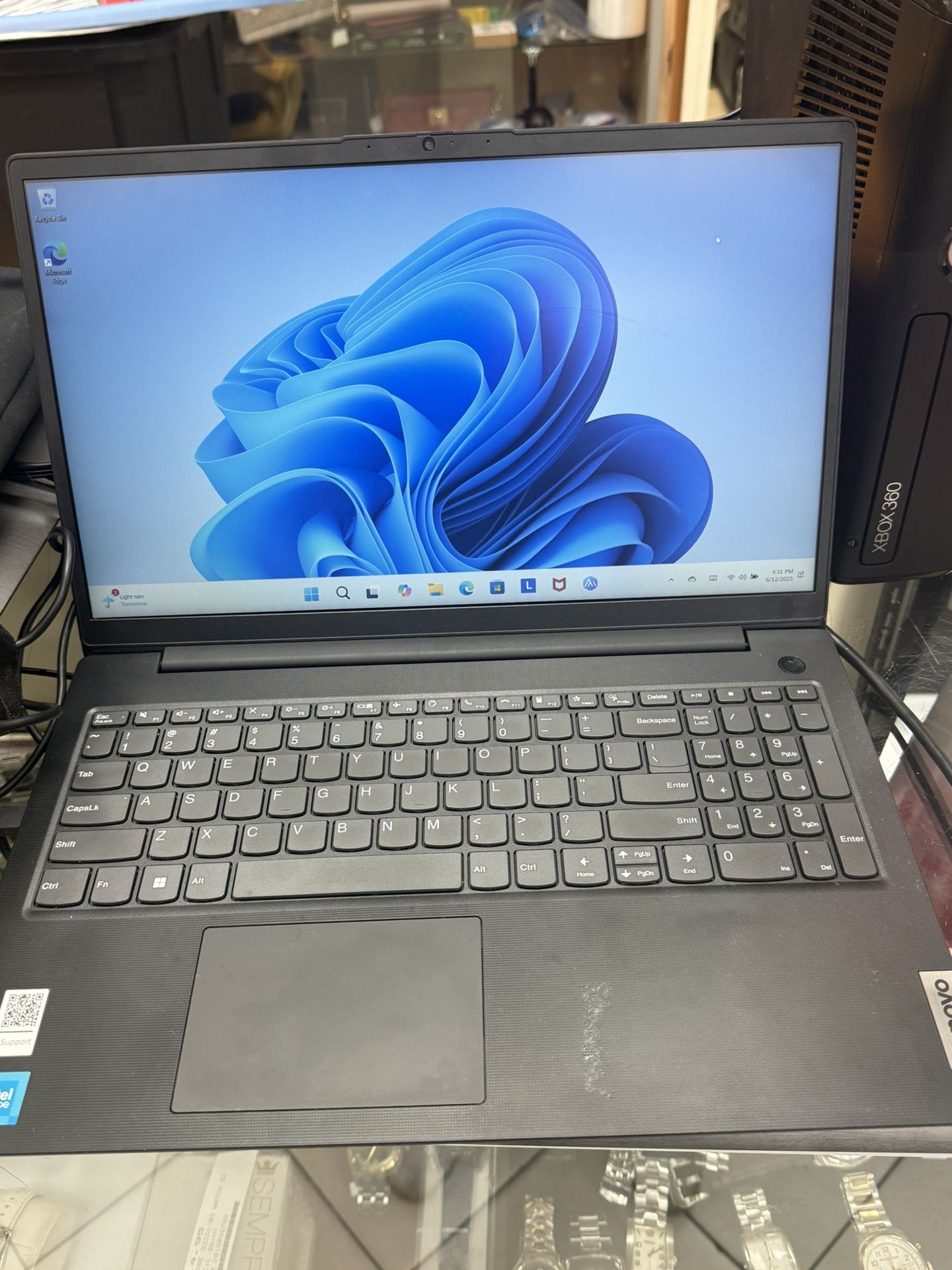 Lenovo 15” Laptop Computer 128gb SSD, 8gb RAM, Intel N100 800 MHz