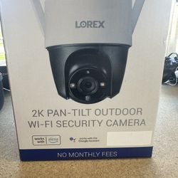 LOREX 2K Pan-Tilt Outdoor WI-FI Security Camera
