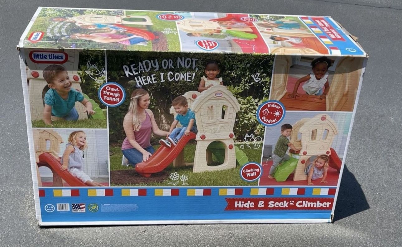 Little Tikes Hide and Seek Climber Red/Cream/Green, years