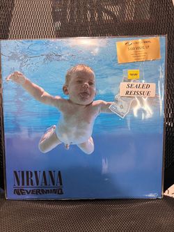Nirvana Nevermind LP vinyl 1998 reissue limited edition