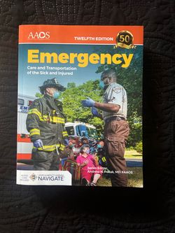 Paper back -AAOS Emergency Care and Transportation of the Sick and Injured Student Workbook: .