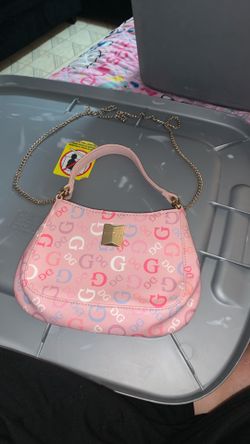 Light pink Guess handbag