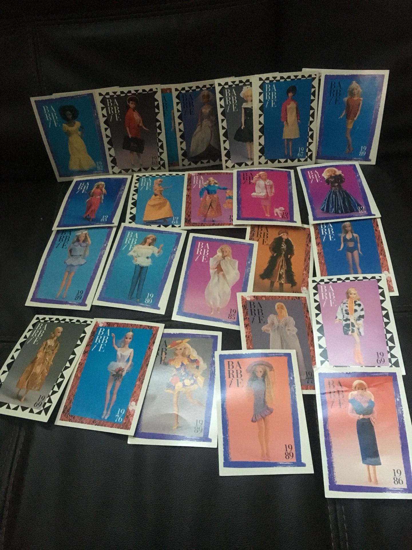 BARBIE TRADING CARDS FROM 1990