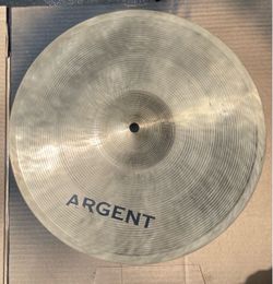14” Hihats and 18” crash