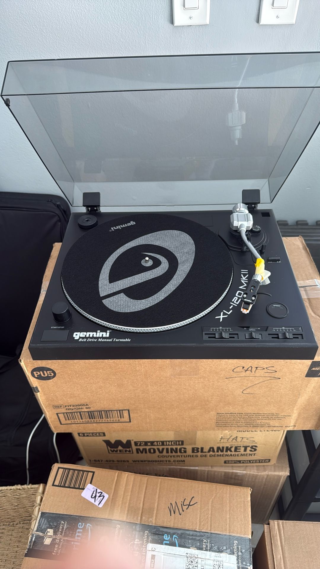 New Record Player Never Used