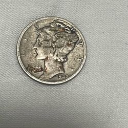 Mercury Dime No Mint Mark