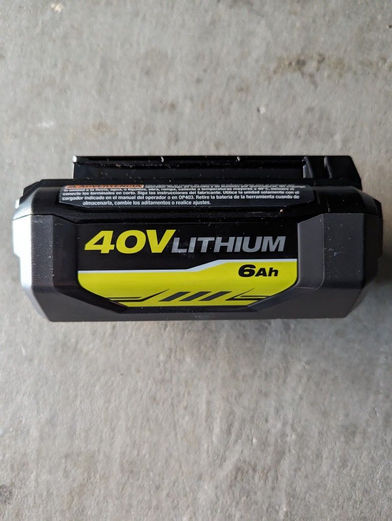 Ryobi Battery