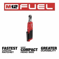 Milwaukee 2566-20 M12 FUEL™ 1/4" High Speed Ratchet