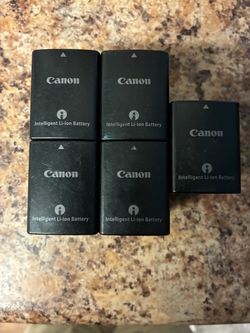 Canon BP - 828 Camera Batteries – Lot of 5