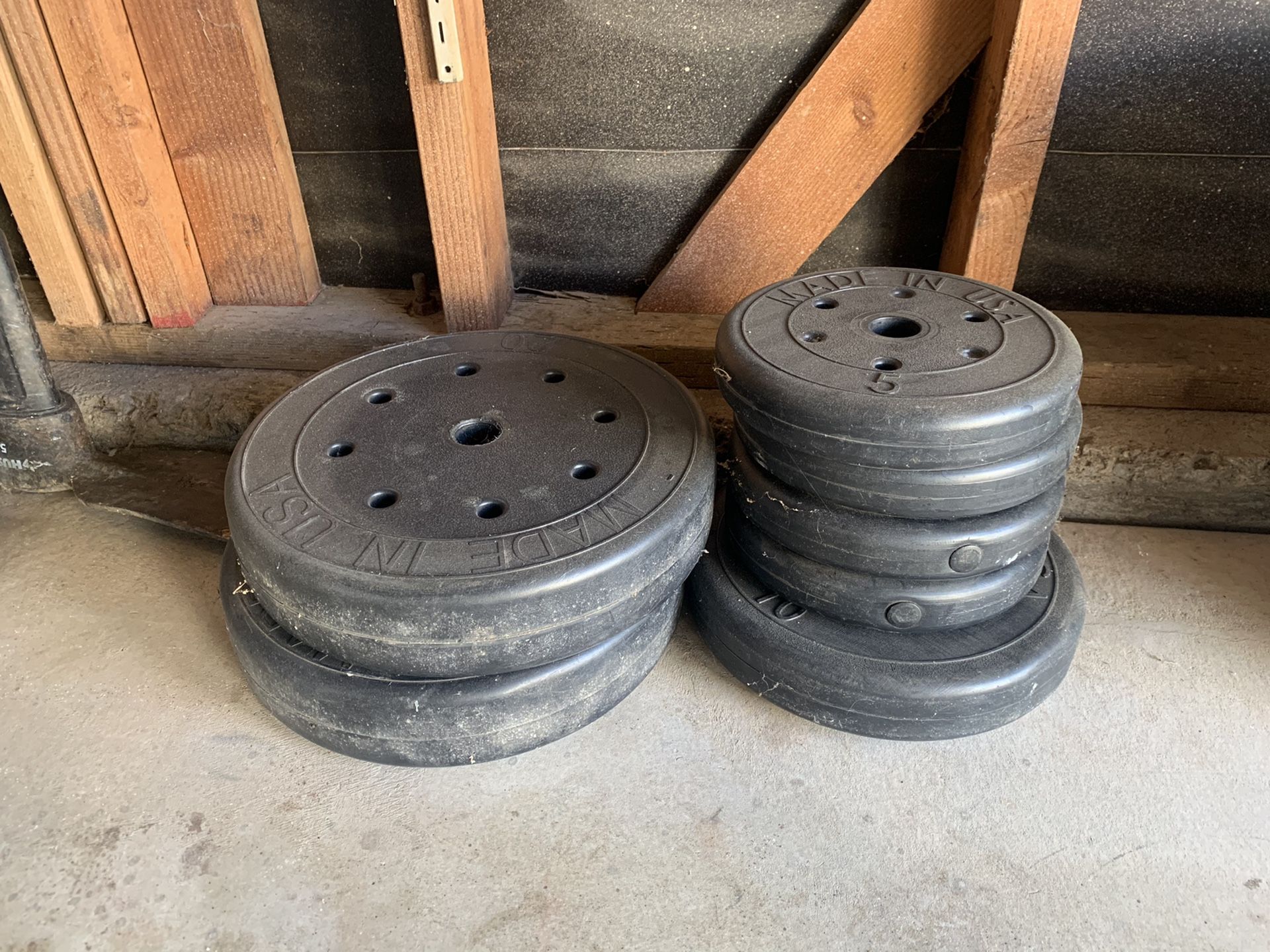 plastic weights