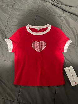 Orange kiss top