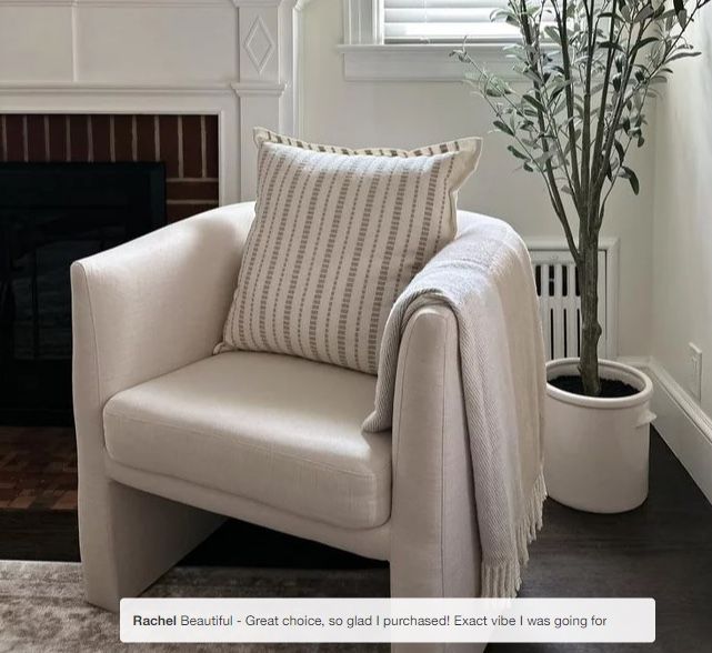 Vernon Upholstered Barrel Accent Chair - Threshold™ designed with Studio McGee (orig. $300)