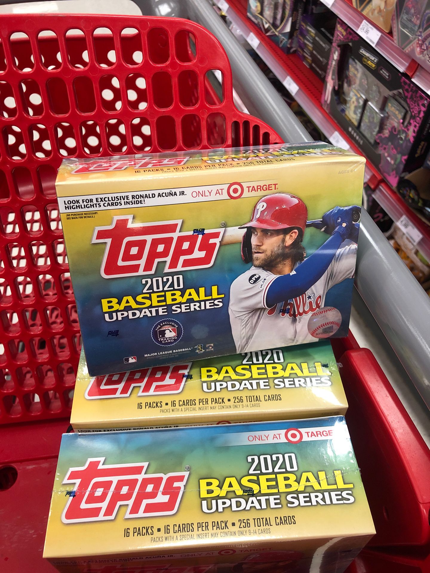 2020 Topps Update Baseball Sealed Mega Box Target Exclusive**256 Cards!**