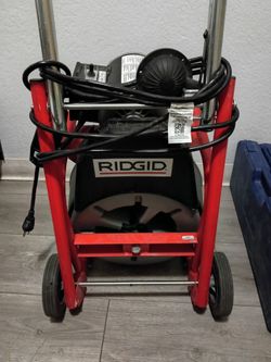 Ridgid power snake priced to move