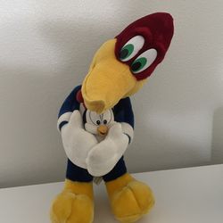 Universal Studios Woody Woodpecker and Chilly Willy Plush 18.5”